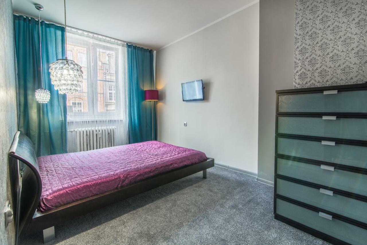 Apartament Pink Crane Apartment Gdansk Bagian luar foto